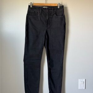 Madewell Black High-Rise Jeans